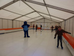 De ijsbaan op park Boomhiemke