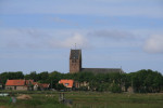 Hollum vanaf het wad