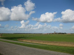 Hollum gezien vanaf het Wad